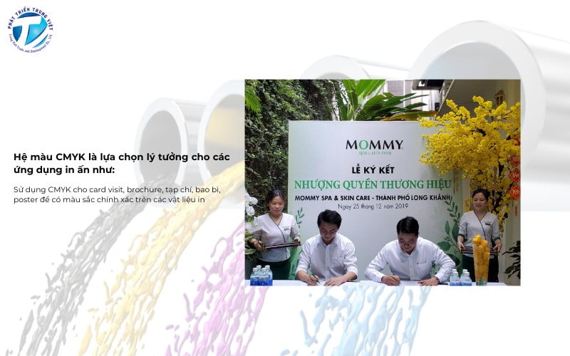 Các trường hợp nên sử dụng màu CMYK